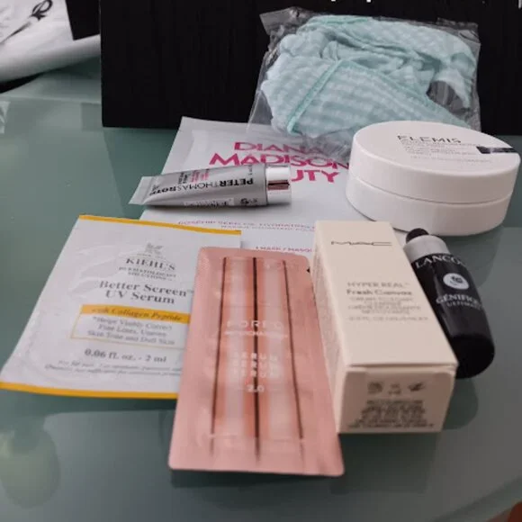 MACY'S 8pc LOT SKINCARE & HAIR: ELEMIS/KIEHL'S/LANCOME/MAC/PETER THOMAS ROTH~NEW - Picture 6 of 6